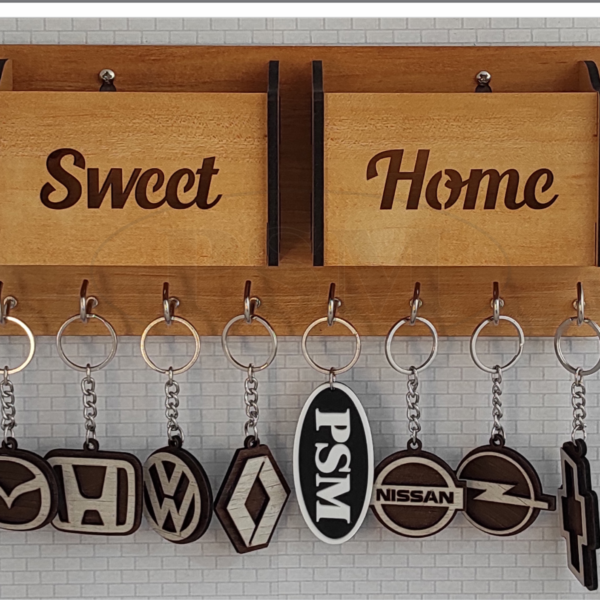 Wooden Key Stand