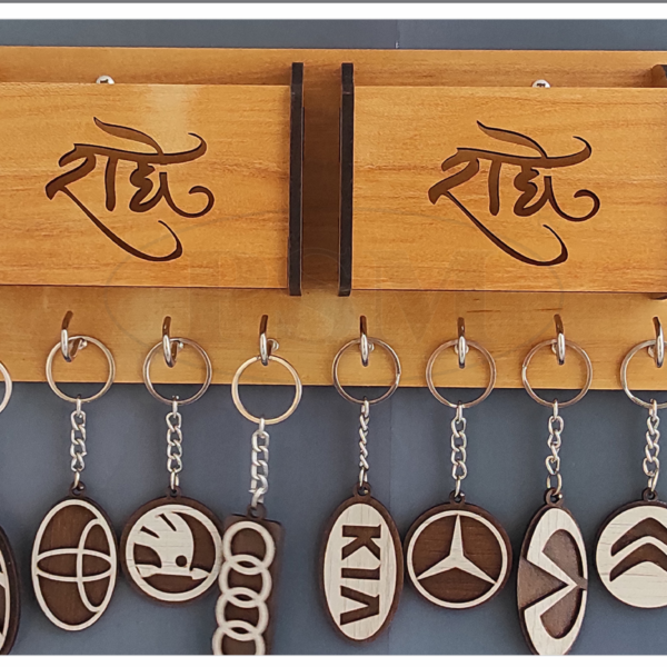 Wooden Key Stand