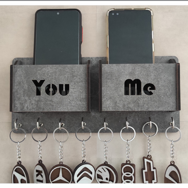 Wooden Key Stand