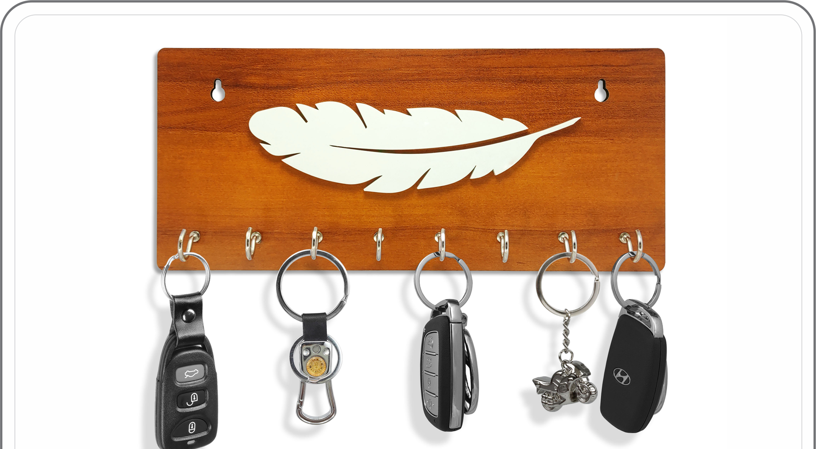 508 Cherry White Feather