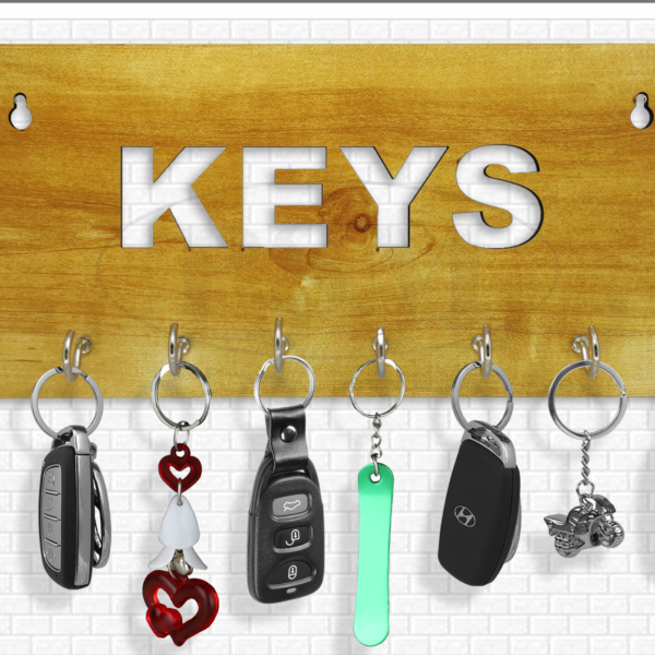 Wooden Key Stand