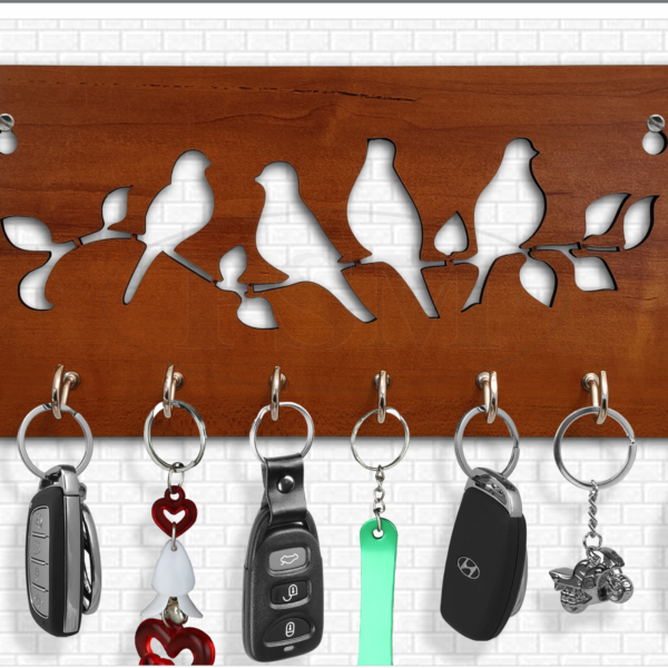 Wooden Key Stand