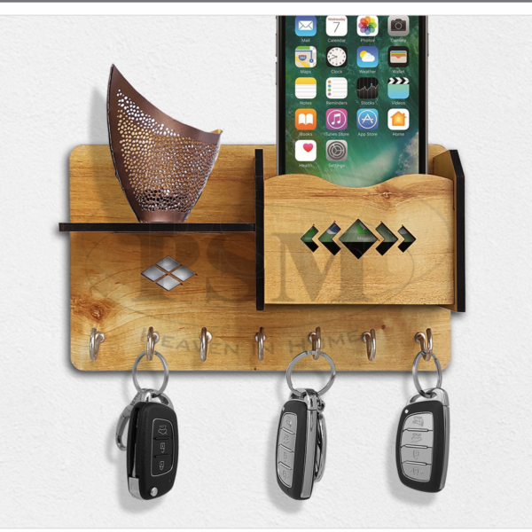 Wooden Key Stand